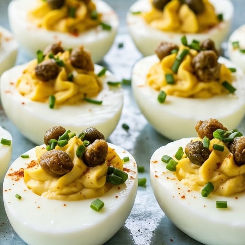 Traditional Classic Deviled Eggs